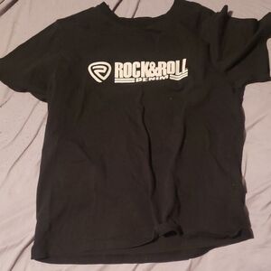 Rock & Roll Denim Kids Black Logo Tee